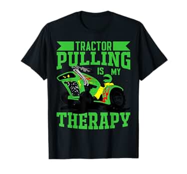 Amazon.com: Tractor Towing Full Pull T-Shirt - Men's Black